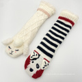 Camino esponjoso Crochet Fleece Slipper Socks Men